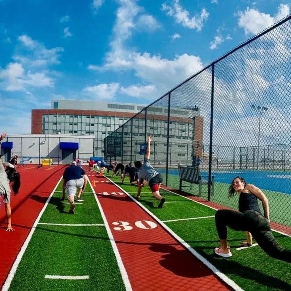 Outdoor Gym Flooring